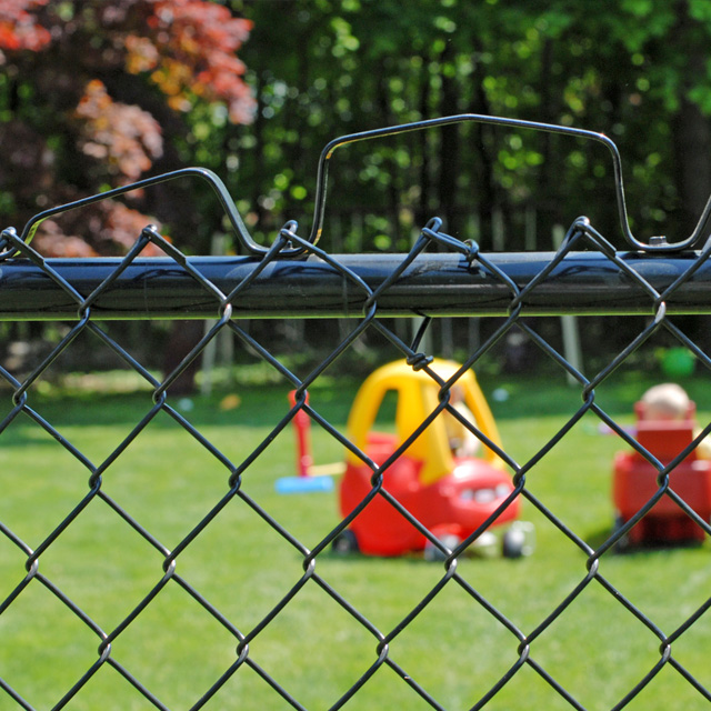 PVC Chain Link Fence